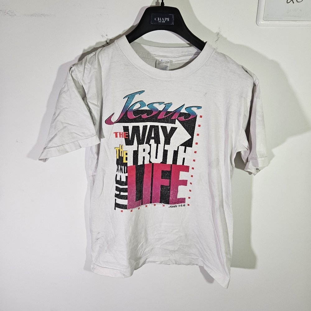 1995 Jesus 'The Way, The Truth, and The Life' Single Stitch T-Shirt!